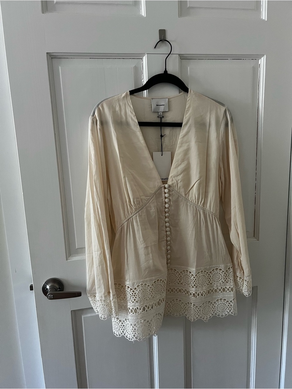 NWT Reformation Boho-inspired Top Size 8